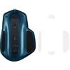 kwmobile Set Piedini di Ricambio per Mouse Compatibile con Logitech MX Master 2S - Gommini bianco - per Maggiore Controllo e Scorrevolezza