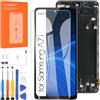 Arbilato Schermo LCD per Samsung Galaxy A71 Touch Screen Sostituzione Digitalizzatore SM-A715F SM-A715F/DS Assembly Kit di Riparazione (con Telaio)