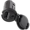 Auratrove Adattatore di interfaccia USB AUX, ricambio audio auto per 508 208 RCZ C3 C4, Direct Fit OEM 96647952XT 96645227XT