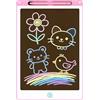 Nydunce Tavoletta Grafica LCD 8.5 Rosa - Con Penna a Incastro - Lavagna Elettronica Portatile per Bambini - LCD Flessibile Impermeabile Antiurto - Regalo Creativo con Tratteggio Colorato