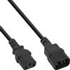 Inline 16632V cavo di alimentazione Nero 1,8 m Accoppiatore C13 Accoppiatore C14 - Connettori elettrici (1,8 m, Male Connector/Female Connector, Accoppiatore C13, Accoppiatore C14, Noir)