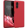 kwmobile Custodia Compatibile con Xiaomi Mi 11i / Poco F3 Cover - Back Case per Smartphone in Silicone TPU - Protezione Gommata - rosso classico