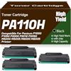SXLXYOF Cartucce di toner nero PA-110H PA110H Compatibili per Pantum P1000 P1050 P2000 P2010 P2050 M5000 M5005 M6000 M6005 con chip 2500 pagine,PA110H Black-3PC