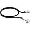 kwmobile Laccetto Portauricolari Compatibile con Huawei FreeBuds - Cordino Porta-cuffie in-ear - Laccio Blocca-cuffiette nero