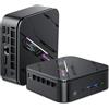 Blackview MP100 Pro Mini PC Processore i3-1215U (Beats 4300U/1011U), 16GB DDR4 512GB SSD Mini Desktop Computer, Garanzia 3 Anni, 8K Triplo Display DP 1.4+HDMI 2.0+Type-C/6 x USB 3.2 /WiFi 6/BT5.2