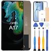 ARSSLY LCD Schermo per Oppo A17 CPH2477 Display per Oppo A57 4G Digitizer per Oppo A57S Touch Schermo per Oppo A77S Schermo Sostituzione Assembly con Strumenti