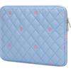 Songbala 13 14 Pollici Borsa per Computer Portatile Custodia Morbida Fodera Imbottita Borsa Compatibile con MacBook Air MacBook Pro 13 14 Pollici Blu