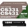 SXLXYOF Per Lexmark CS331 CS331DW CX331 CX331ADWE CS431 CS431DW CX431 CX431ADW Cartucce di toner con chip 20N20C0 20N20K0 20N20M0 20N20Y0 Toner compatibile ad alta capacità,Black-CS331