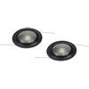 Oikabio Pellicola di titanio in metallo importata da 25,4 mm + membrana laterale a film di riparazione altoparlante bobina vocale di Tweeter 25 core 8 Ohm 1 paia
