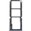 Generico Carrello Vassoio alloggio tray Compatibile con OPPO A73 4G / F17 / A93 4G / A73 5G porta scheda nano Sim1+ SIM 2 + SLOT SLITTA Alloggio Memoria Micro Sd CARD (Nero)