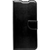 Generico Custodia Compatibile con LG K42 / K52 / K62 LMK520 / LMK520E / LMK520Y / LMK520H / LMK525 / LMK525H COVER stand FLIP LIBRO GEL tpu PORTAFOGLIO magnetica eco pelle porta carte (Nero)