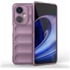 RankOne Custodia in Silicone Liquido Airbag per OnePlus Nord CE 3 Lite (6.7 Inches) - Viola Chiaro