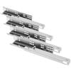 GTV - Istruzioni di montaggio inferiori P2O L : 250, Modern Slide, piastra 18 mm - Guide per cassetti completamente estraibili - Portata fino a 25 kg - 1 set : 2 pezzi (Confezione da 4)