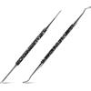 FERYES Solleva Unghie Incarnite - strumento per unghie incarnite due lati - Nail Lifter e Lima per Unghie - attrezzi per pedicure e strumenti per la cura delle unghie