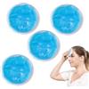 KARELLS Ghiaccio Gel Riutilizzabile,Cuscinetti di Ghiaccio Gel,Piccola Borsa del Ghiaccio,Ghiaccio Maschera per Gli Occhi,Ghiaccio Riutilizzabile,Cuscinetti Caldo Freddo,4pcs