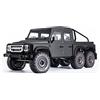 Amewi AMXRock RCX10.3B Scale Crawler 6x6 Pick-up 1:10 ARTR, nero RC telecomandato