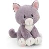 NICI Gatto di peluche morbido, tenero pupazzo per coccole e giochi, per adulti e bambini, 25 cm, grigio - 62148