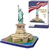 Party town Puzzle 3D Statua della Libertà - Puzzle 3D Bambini, Modelli per Equitazione, Puzzle Bambini, Puzzle 3D Adulto, Giochi Di Equitazione, 40 Pezzi