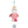 Nici 43657 Musical Soft Toy Unicorn - Carillon Unicorno Stupsi, 18 cm, Rosa