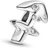 PANDORA Ciondolo con segno del sagittario in argento Sterling con zirconia cubica trasparente