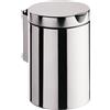 Emco Bad emco system2 corbeille de propreté, avec couvercle, murale, 3 Betteres, inox, 355300100, 355300100