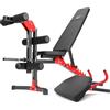 Marbo-Sport Marbo Sport Set MH1 | Panca per pesi MH-L115 + Leg Trainer MH-A102 + Curl Desk MH-A101