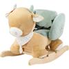 Nattou - Koe Mila - Cavallo a dondolo di peluche dai 10 mesi in su
