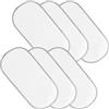 SARAHLOUISEJENKINSLTD Neonato Fasciatoio Portatile,Baby Traversine Bianco Impermeabile,Coprifasciatoio Riutilizzabile,Copertura Morbido E Comodo(30cmx60cm)