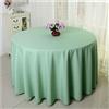 CIEEIN CIEHT Poliestere Tovaglia Rotonda Diametro 160cm-320cm Hotel Ristoranti Eventi Matrimonio Feste Copritavolo Resistente pisello verde diametro 200 cm
