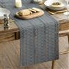 Artoid Mode Macramè Runner da Tavola Grigio 30x183 cm, Decorazione da Tavolo da Cucina Vacanze Feste Compleanno Matrimoni