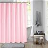 meioro Tende da Doccia a Tinta Unita,Peva Impermeabile Tenda da Bagno Include Ganci per Tende, Antimuffa Tenda Doccia Fodera per Vasche da Bagno (Rosa, Larghezza 220cm x Altezza 180cm)