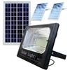 openspaceshop FARO ENERGIA SOLARE LED 2000W CON 2 PANNELLI FARETTO CREPUSCOLARE TELECOMANDO