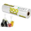 NOBILE LOVELYCARE 240 Sacchetti freezer per la conservazione e la congelazione degli alimenti misura 28x40cm 5 litri buste trasparenti in polietilene per il congelatore ed il frigo