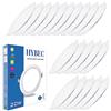 HYBEC - Faretti LED da Incasso per Cartongesso, Faretto LED Incasso, 3000ºK 20W (Pack 20)