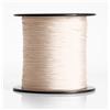 Plisart Corda per tenda plissettata, tenda a rullo e veneziana 0,8 mm - corda di tensione, accessorio (Crema, 40 metri)