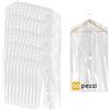 Eopono 50 Custodie per Abiti 60x100cm Trasparenti - Sacchetti Vestiti Armadio Antipolvere per Tintorie, Giacche e Camicie (50pz 60x100)