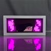 Zhongkaihua Aizen Sosuke Anime 3D Carving Light Box RGB 7 Cambiare Colore Anime Scultura di Carta Lampada da Tavolo per Camera da Letto Decor Lampada da Comodino