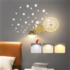 KZT Applique da Parete LED per Bambini lampade da comodino Dimmerabile per camera dei bambini creativa Astronauta Spaziale Moderna Lampada a Muro Interni per Vivaio Stanza Bambin camera da letto comodino
