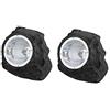 Globo 2 pietre solari decorative a LED per il giardino, illuminazione web