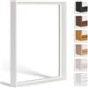 Bildershop-24 Cornice per fughe ombreggiante FLEXI per telaio della barella e tele in Bianco (opaco), 50 x 60 cm