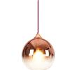 MZStech - Lampada a Sospensione Sferica di Vetro, Moderna, con colore sfumato