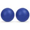URAQT Palline Massaggio, 2 Pezzi Palle per Massaggio Fitness Lacrosse Ball, Set di Palline da Massaggio per Alleviare lo Stress, Massage Balls per Automassaggio, Recupero Muscolare(Blu scuro)