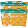 GEOMAR | Maschera Viso Energy Boost, Effetto Illuminante e Energizzante, 5 minuti, 95% di Origine Naturale, Dermatologicamente Testata, Made in Italy, 6 x 15 ml