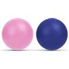 URAQT Palline Massaggio, 2 Pezzi Palle per Massaggio Fitness Lacrosse Ball, Set di Palline da Massaggio per Alleviare lo Stress, Massage Balls per Automassaggio, Recupero Muscolare(Blu scuro + rosa)