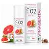 I Love Magenta Crema Viso Antirughe Bava di Lumaca al 98% 50ml e Acido Ialuronico Puro 100% Bio con Vitamina C, E, Niacinamide Antietà Cicatrizzante e Antimacchia - Contorno Occhi Collo