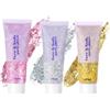 URAQT Glitter Corpo, 3 pezzi da 50 ml Gel per Viso, Unghie, Occhi, Labbra, Capelli e Corpo - Chunky Glitter per Musica, in Maschera, Festival,(Argento+Oro+Rosa)