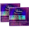 FEI FAN 2x Crema ULTRA FILLER Ristrutturante Anti-Gravità, Con Acido Ialuronico e Cellule Staminali Vegetali. Rigenera La Pelle, Riduce Il Rilassamento, Riempie e Leviga Le Rughe Profonde 50ml