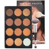 Joyeee Palette per il Trucco Contouring da 12 Colori, Illuminante Correttore Terra Abbronzante con Pennello per il Trucco, Fondotinta a Lunga Tenuta e Coprenza Totale