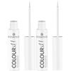 Essence Cosmetics Colour It Eyeliner Liquido, Lunga Durata, Ultra Pigmentato, Asciugatura Rapida, Colore Intenso, Opaca, 3 ml (Confezione da 2)