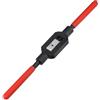 Chavisenty Maniglia regolabile per maschi da 1/4-3/4 pollici (UNC/UNF)/metrico M5-M20, supporto per filettatura, alesatore manuale